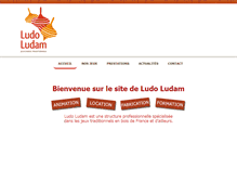 Tablet Screenshot of ludoludam.fr